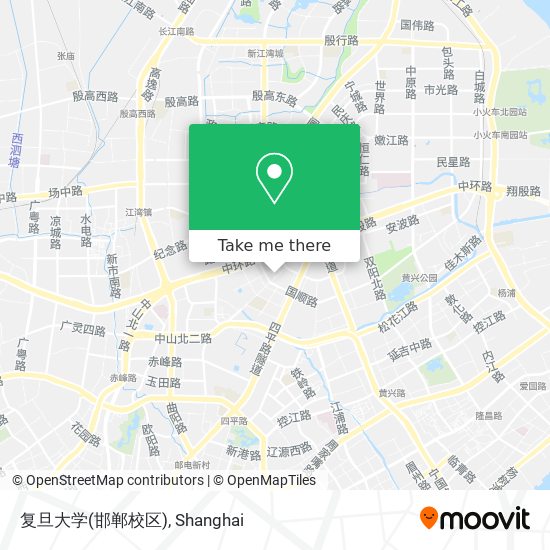 复旦大学(邯郸校区) map