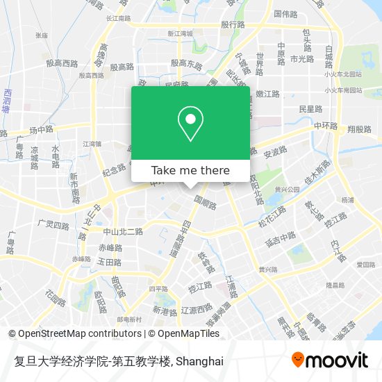 复旦大学经济学院-第五教学楼 map