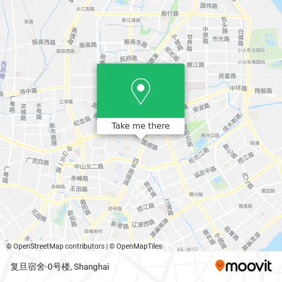 复旦宿舍-0号楼 map