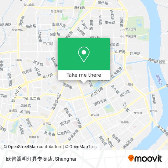 欧普照明灯具专卖店 map