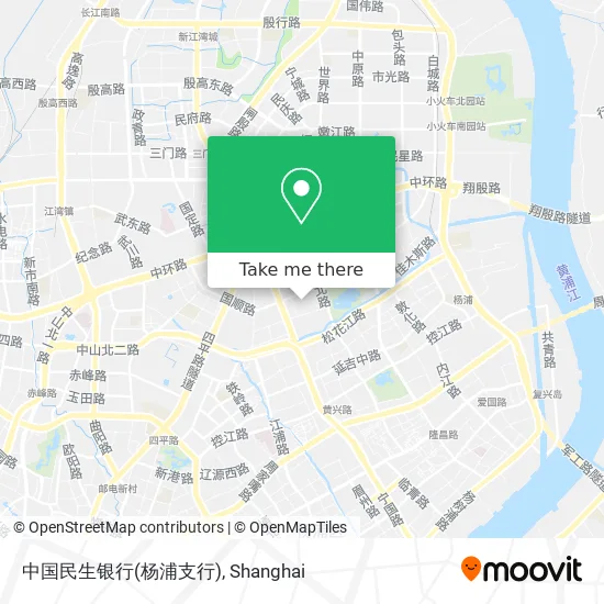 中国民生银行(杨浦支行) map