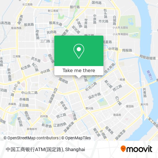 中国工商银行ATM(国定路) map