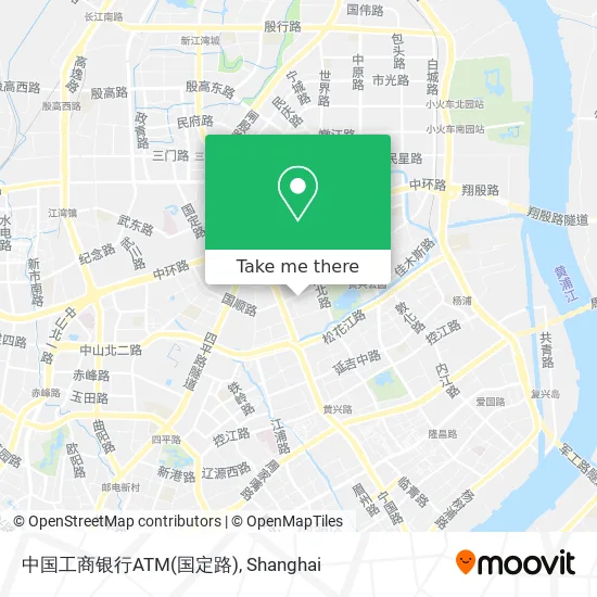 中国工商银行ATM(国定路) map