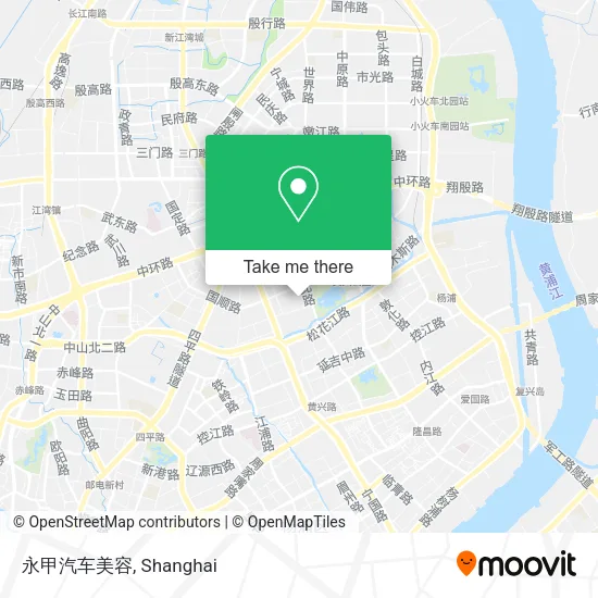 永甲汽车美容 map