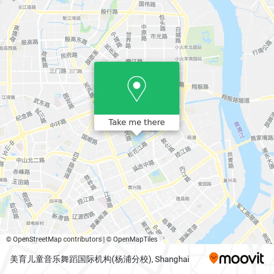 美育儿童音乐舞蹈国际机构(杨浦分校) map