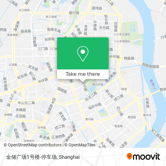 金储广场1号楼-停车场 map