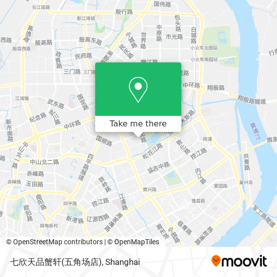 七欣天品蟹轩(五角场店) map