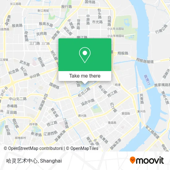 哈灵艺术中心 map