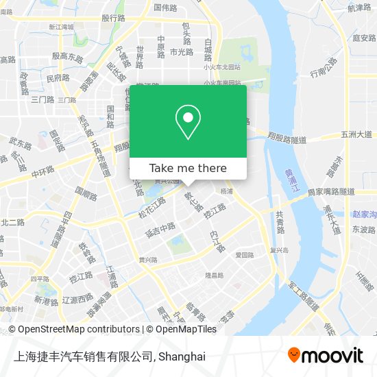 上海捷丰汽车销售有限公司 map