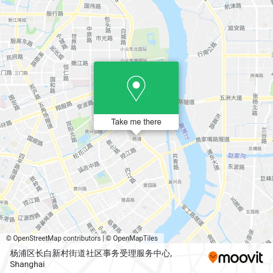 杨浦区长白新村街道社区事务受理服务中心 map