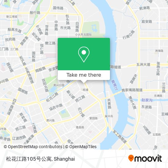 松花江路105号公寓 map