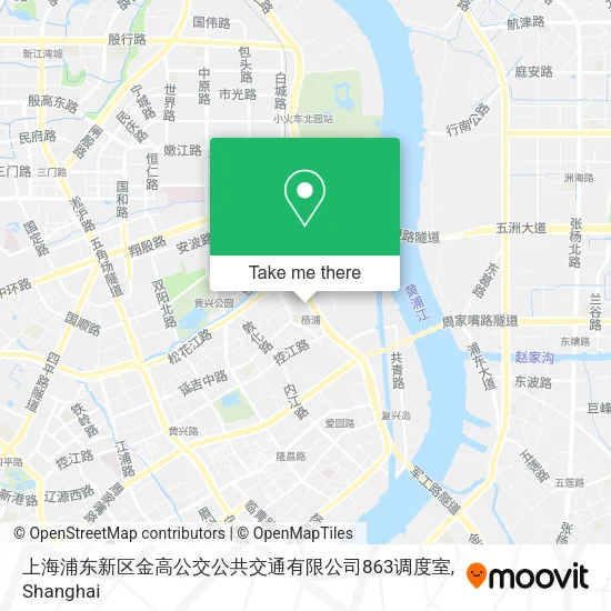上海浦东新区金高公交公共交通有限公司863调度室 map