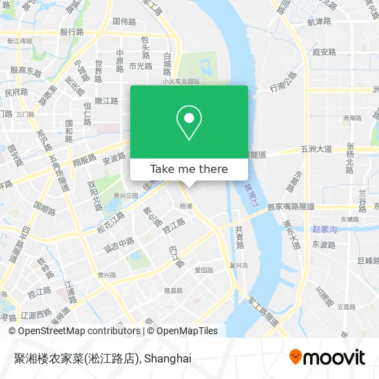 聚湘楼农家菜(淞江路店) map