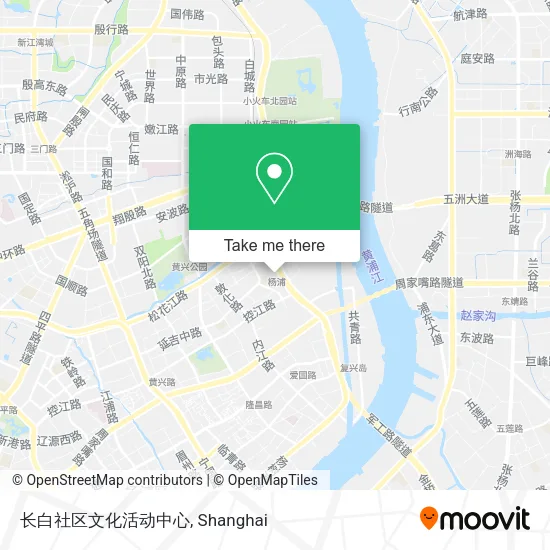 长白社区文化活动中心 map