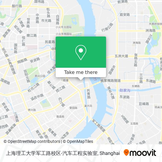 上海理工大学军工路校区-汽车工程实验室 map