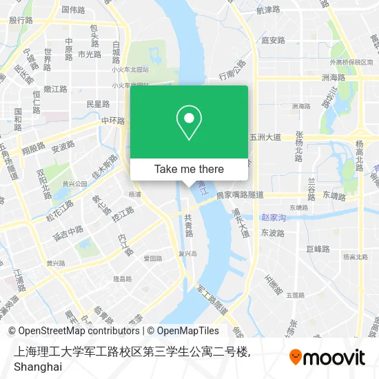 上海理工大学军工路校区第三学生公寓二号楼 map