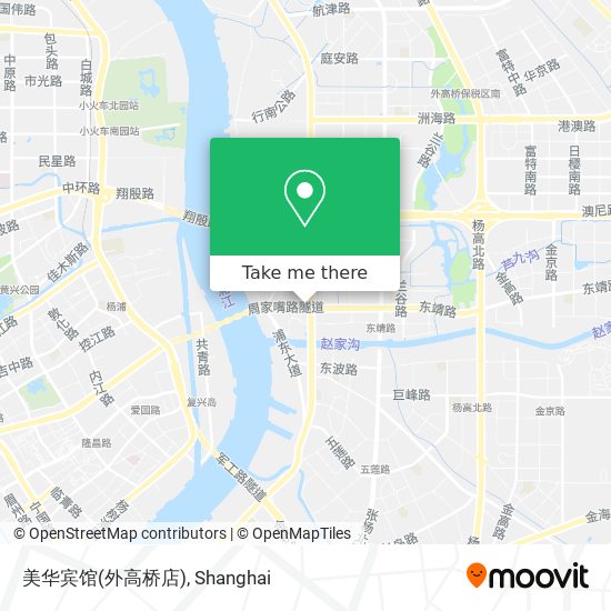 美华宾馆(外高桥店) map