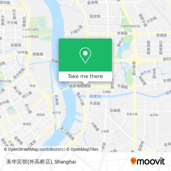 美华宾馆(外高桥店) map