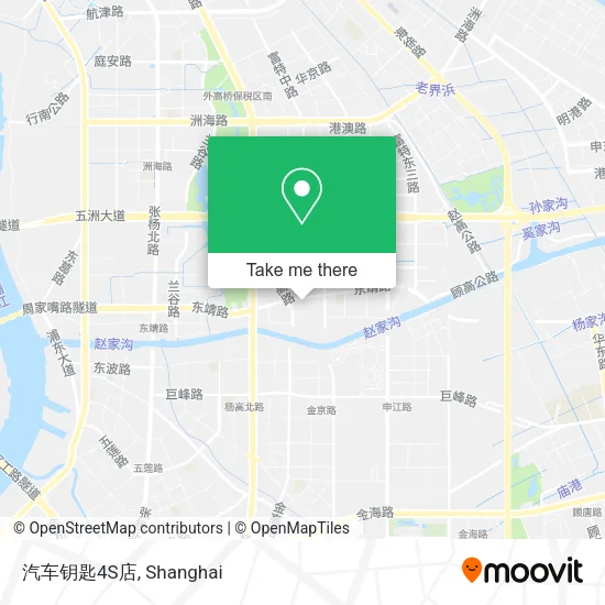 汽车钥匙4S店 map