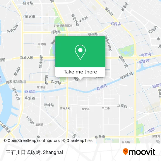 三石川日式碳烤 map