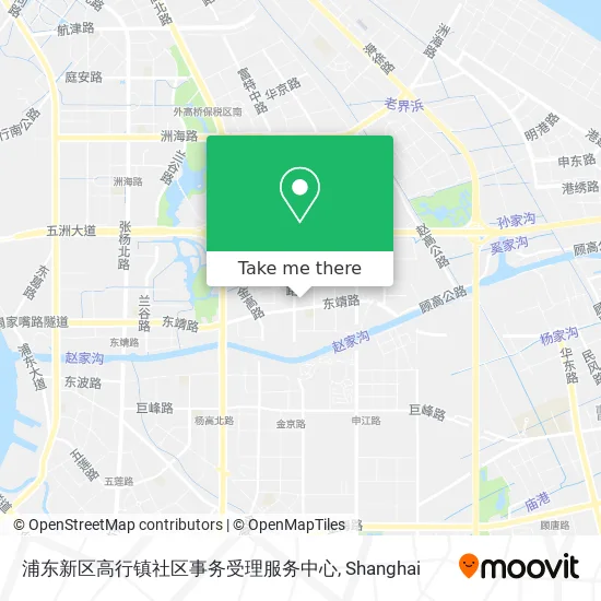 浦东新区高行镇社区事务受理服务中心 map