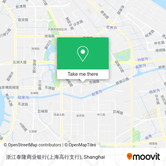 浙江泰隆商业银行(上海高行支行) map