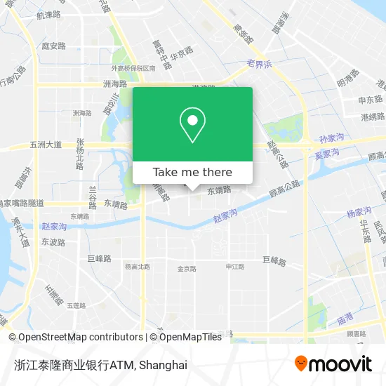 浙江泰隆商业银行ATM map