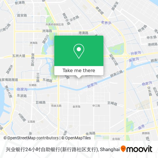 兴业银行24小时自助银行(新行路社区支行) map