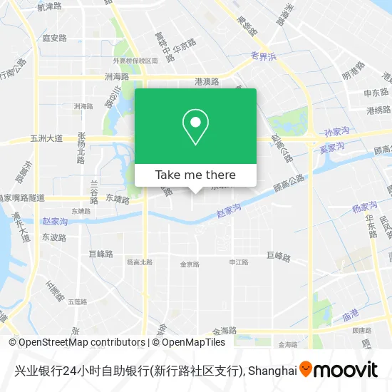 兴业银行24小时自助银行(新行路社区支行) map