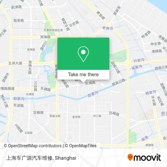 上海车广源汽车维修 map