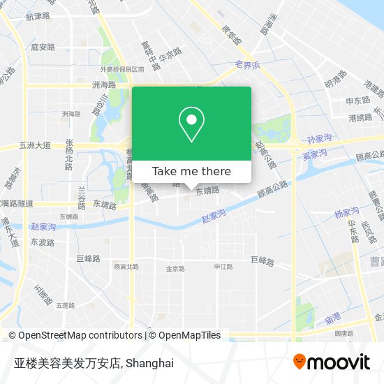 亚楼美容美发万安店 map