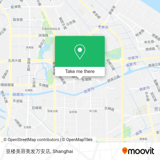 亚楼美容美发万安店 map