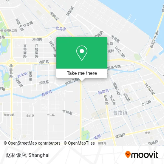 赵桥饭店 map