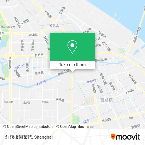 红辣椒湘菜馆 map