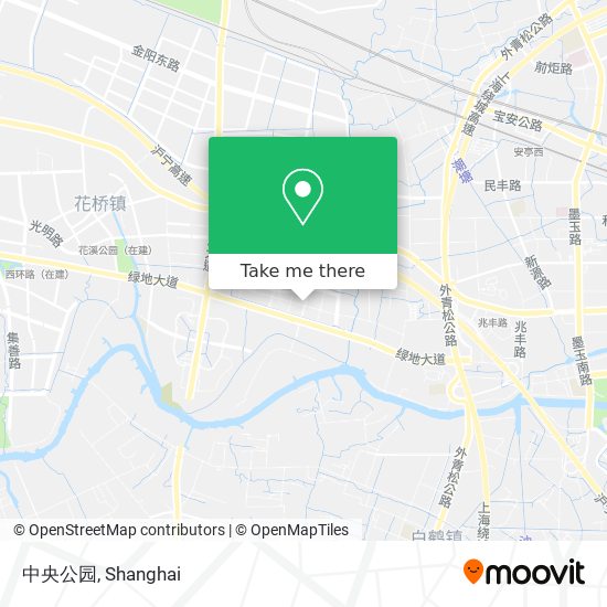 中央公园 map