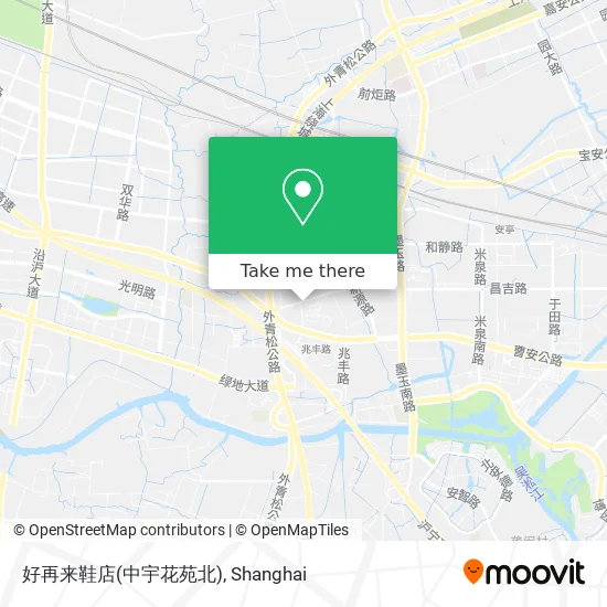 好再来鞋店(中宇花苑北) map