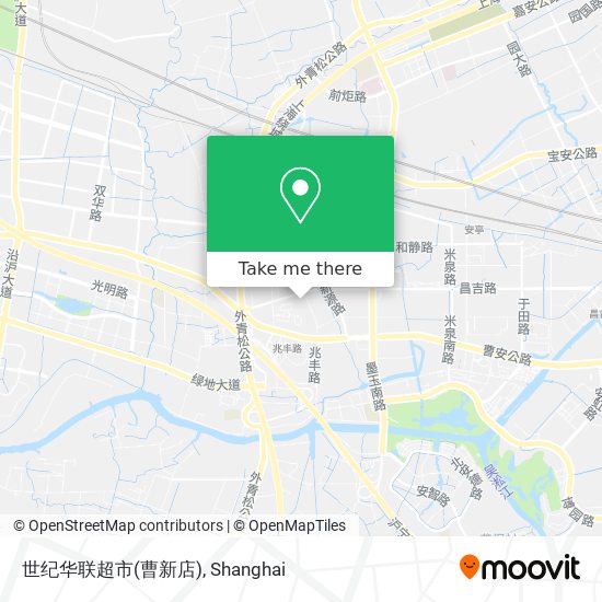 世纪华联超市(曹新店) map