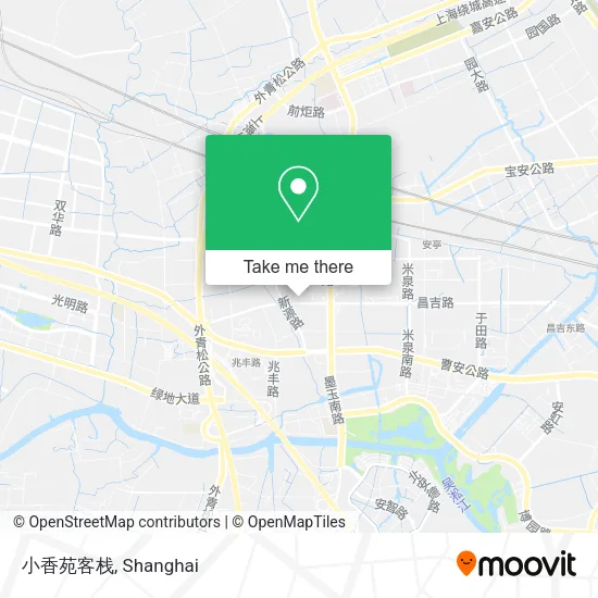 小香苑客栈 map