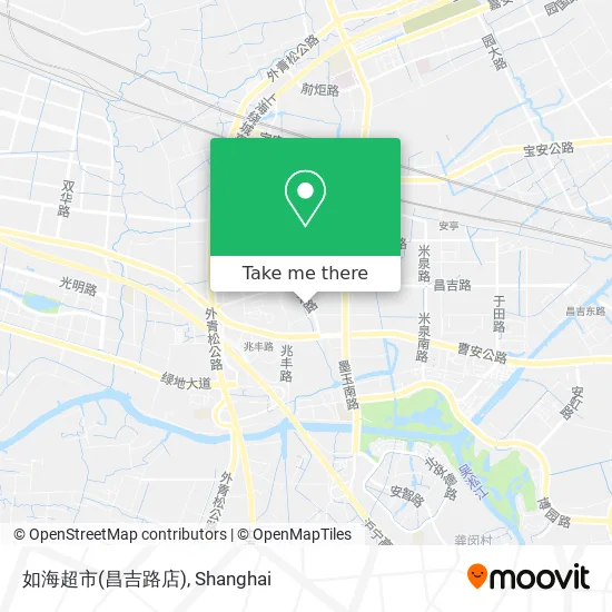 如海超市(昌吉路店) map