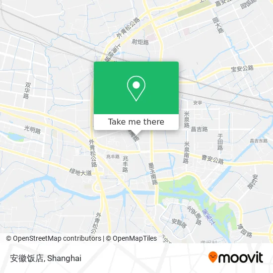 安徽饭店 map