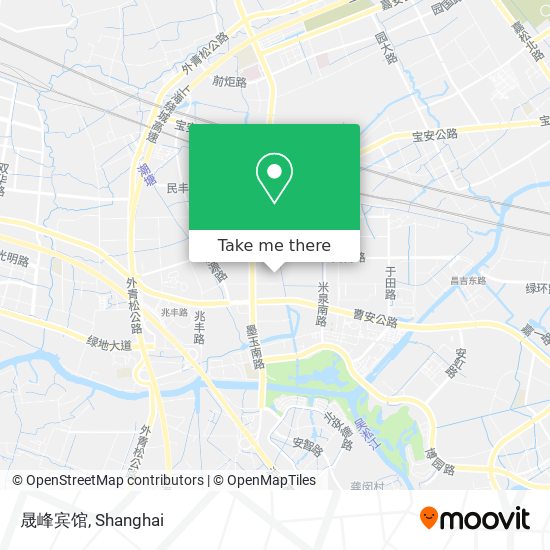晟峰宾馆 map