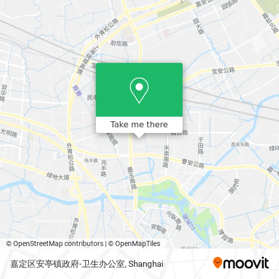 嘉定区安亭镇政府-卫生办公室 map