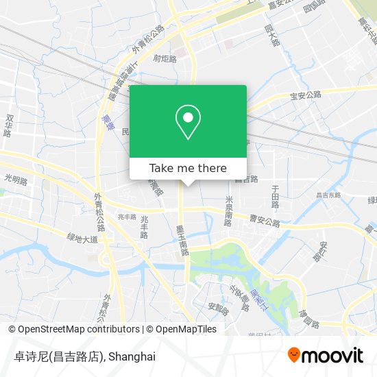 卓诗尼(昌吉路店) map