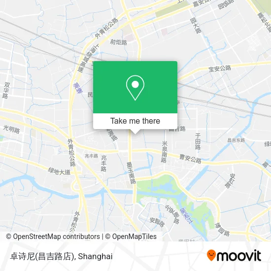 卓诗尼(昌吉路店) map