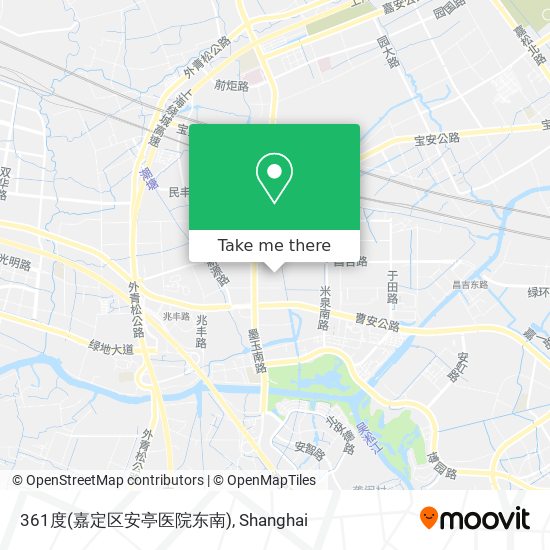 361度(嘉定区安亭医院东南) map