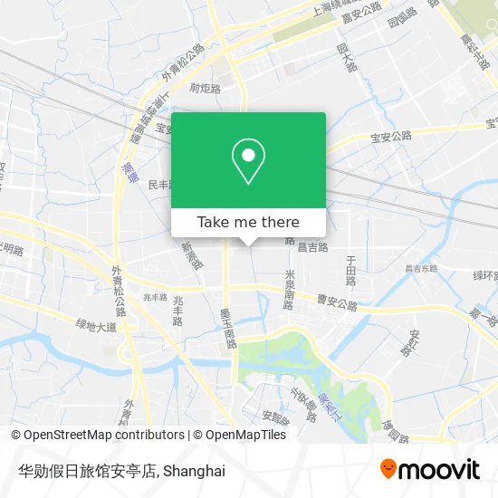 华勋假日旅馆安亭店 map