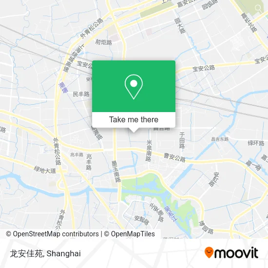 龙安佳苑 map
