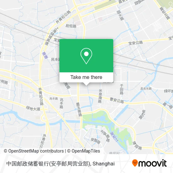 中国邮政储蓄银行(安亭邮局营业部) map
