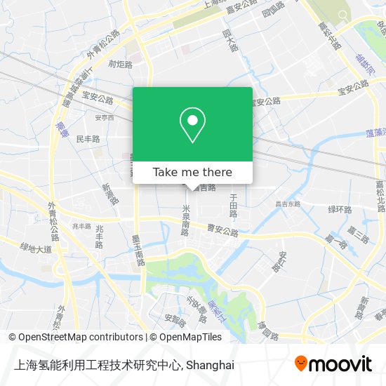 上海氢能利用工程技术研究中心 map