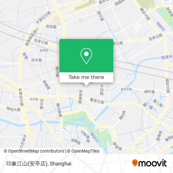 印象江山(安亭店) map